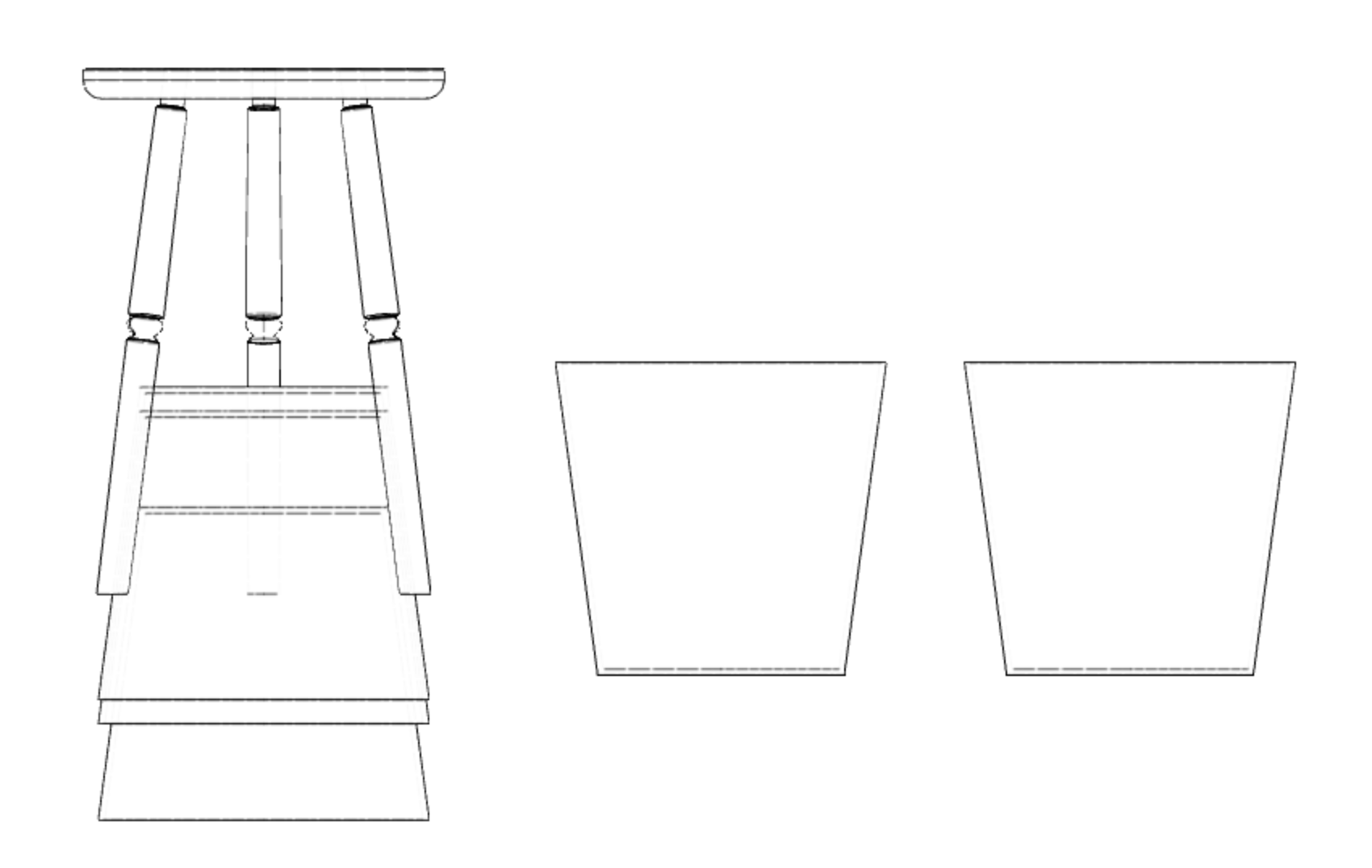 Image of height adjustable stacking concept