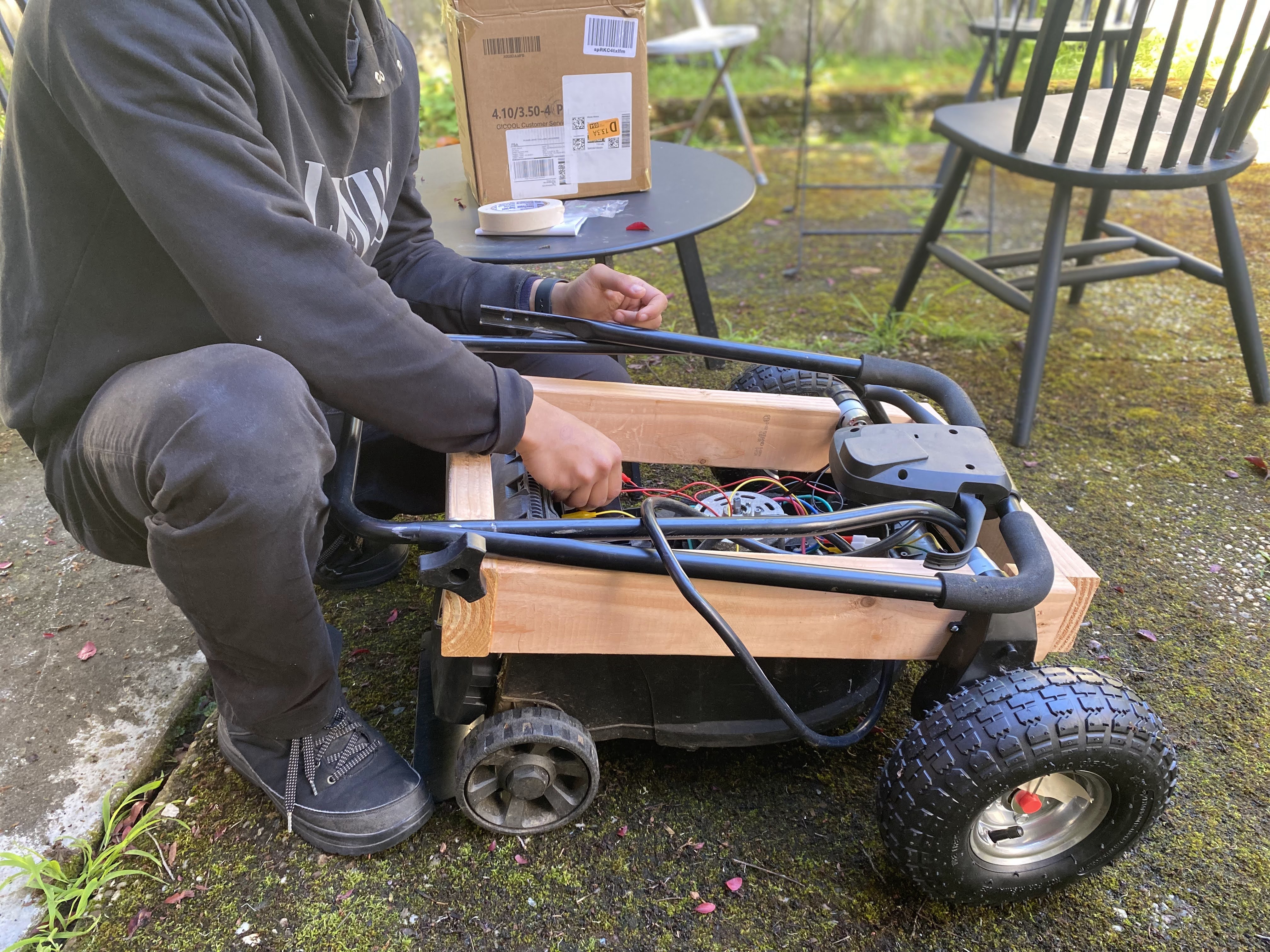 First prototype in action