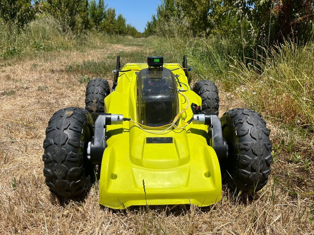 3D printed prototype with electronics